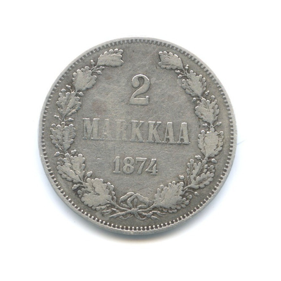 2 марки 1874 S — Для Финляндии