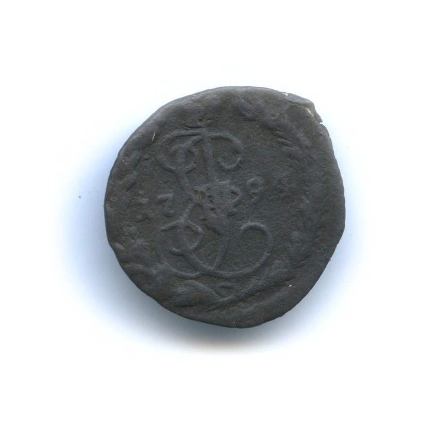 Деньга 1794 ЕМ — ½ копейки