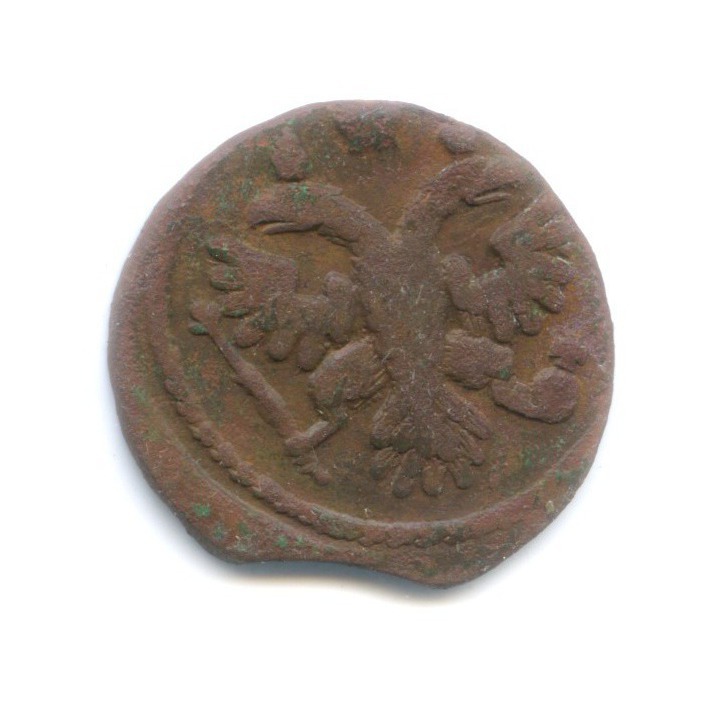 Полушка (¼ копейки) 1737 — Орел 1735 г.