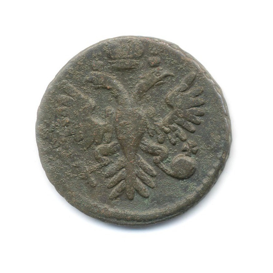 Деньга (½ копейки) 1735 — Орел 1730 г.
