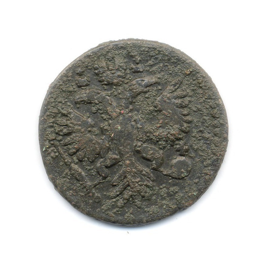 Деньга (½ копейки) 1735 — Орел 1730 г.