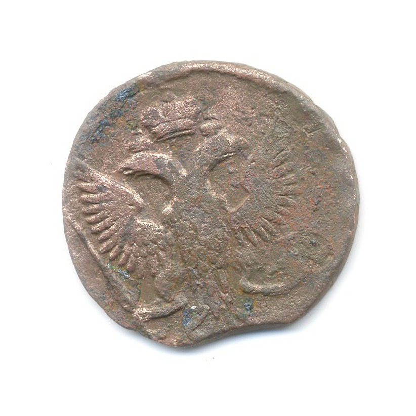 Деньга (½ копейки) 1746 — Орел 1744 г.