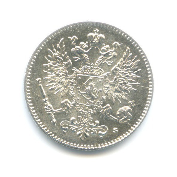 50 пенни 1915 S — Для Финляндии