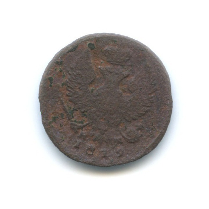 Деньга (½ копейки) 1819 ЕМ НМ — Орел 3 типа: Обычный.