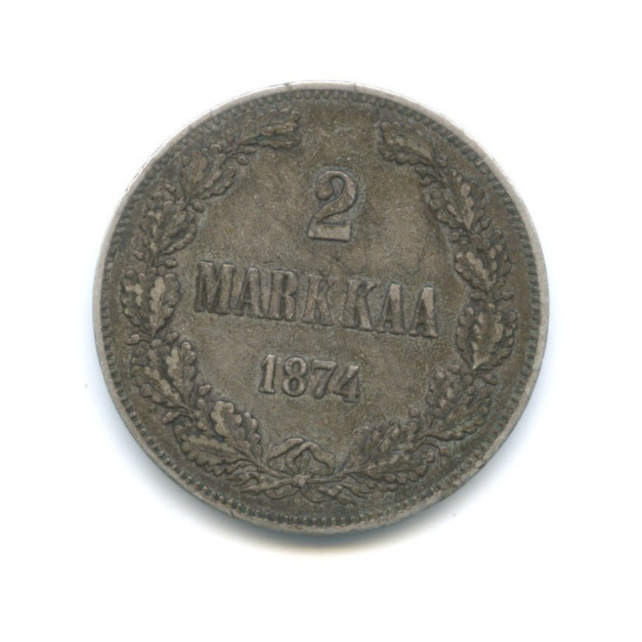 2 марки 1874 S — Для Финляндии