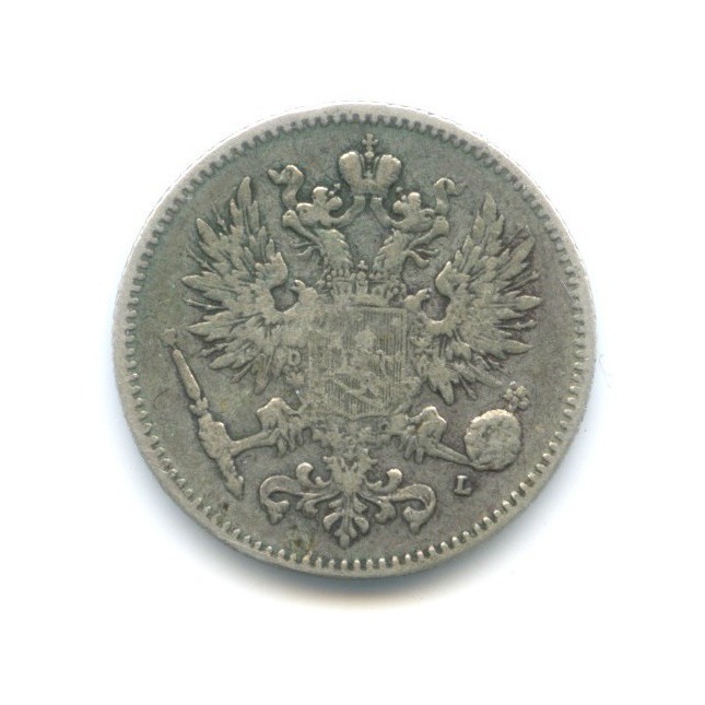 50 пенни 1892 L — Для Финляндии