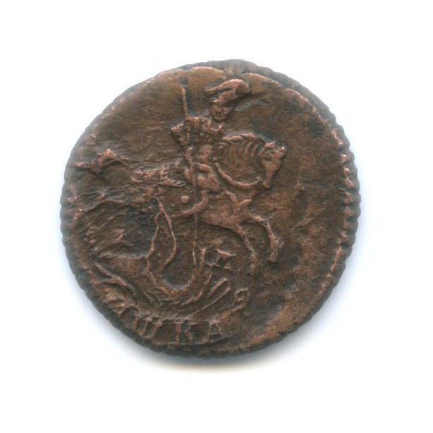 Полушка (¼ копейки) 1769 КМ — Вензель Екатерины II, Сибирь