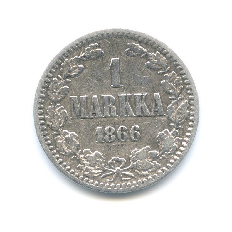1 марка 1866 S — Для Финляндии