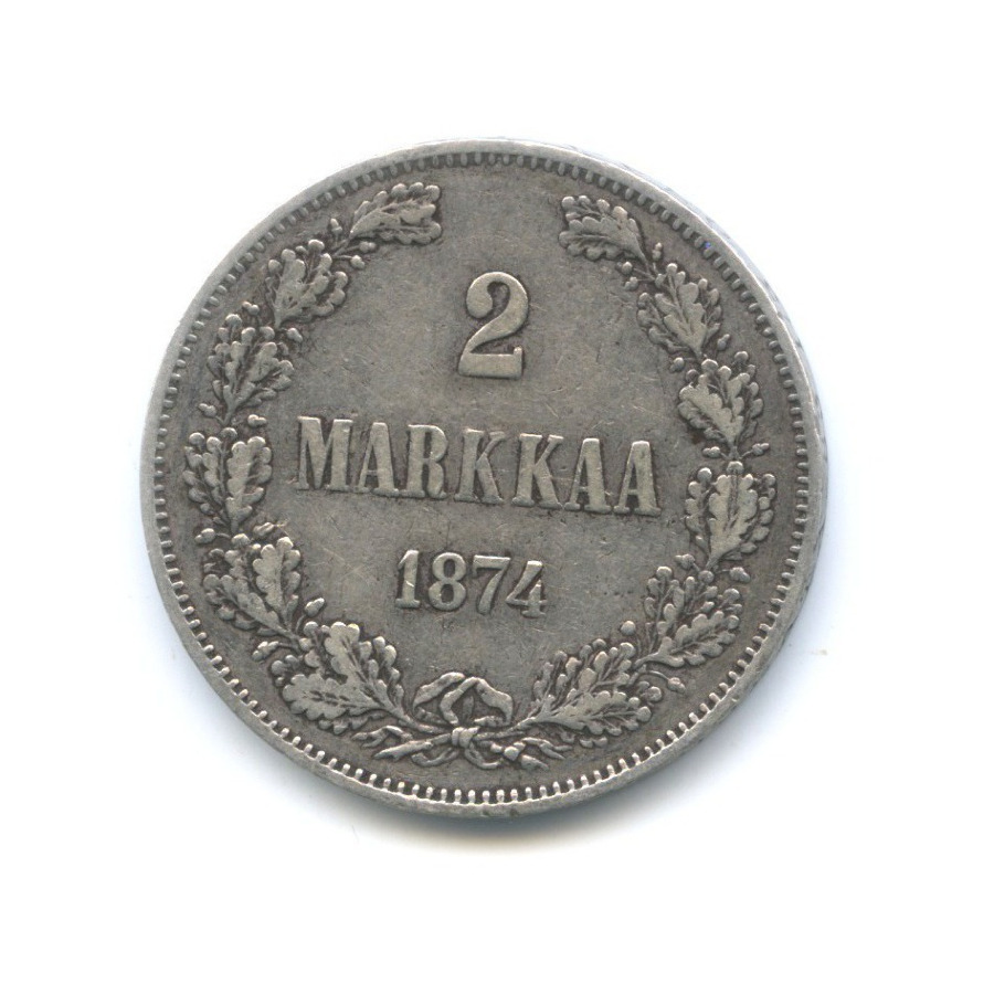 2 марки 1874 S — Для Финляндии