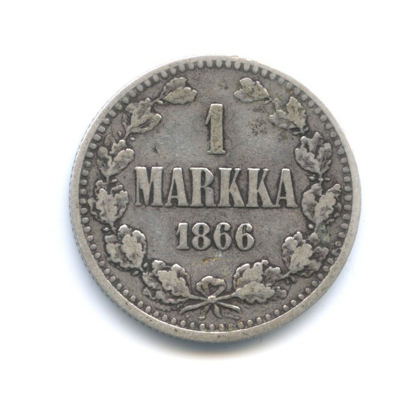 1 марка 1866 S — Для Финляндии