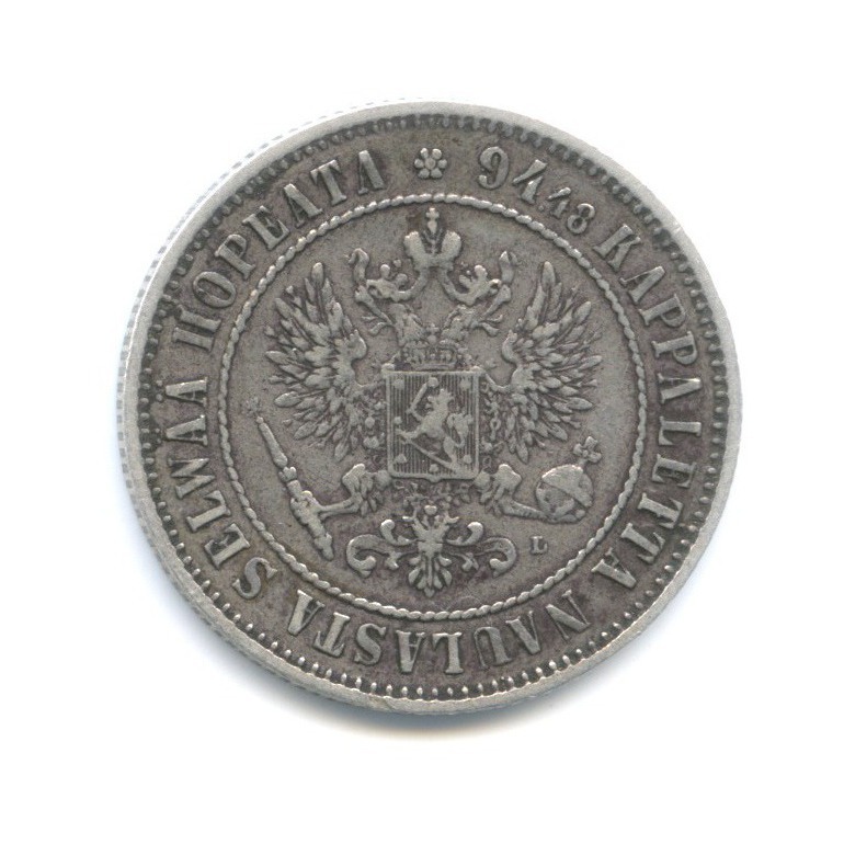 1 марка 1890 L — Для Финляндии