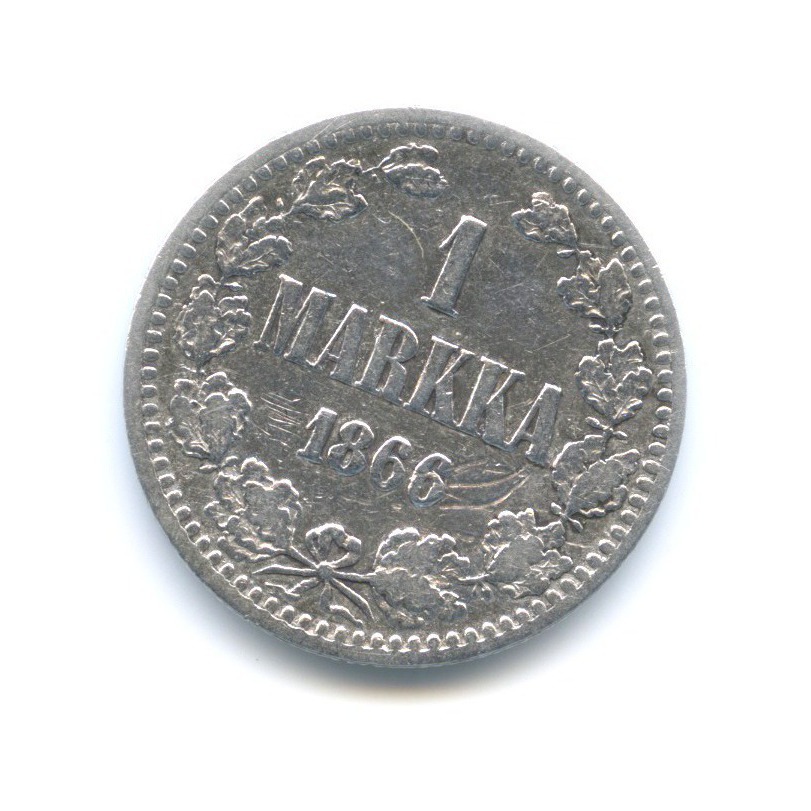 1 марка 1866 S — Для Финляндии