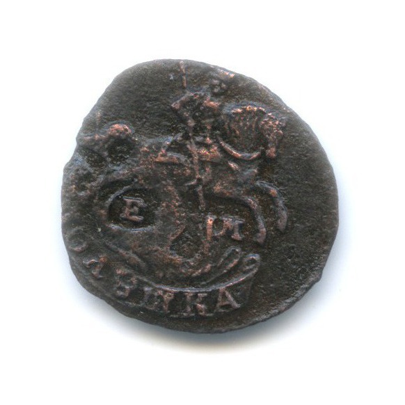 Полушка (¼ копейки) 1770 КМ — Вензель Екатерины II, Сибирь
