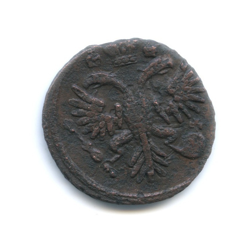 Деньга (½ копейки) 1731 — Орел 1730 г.