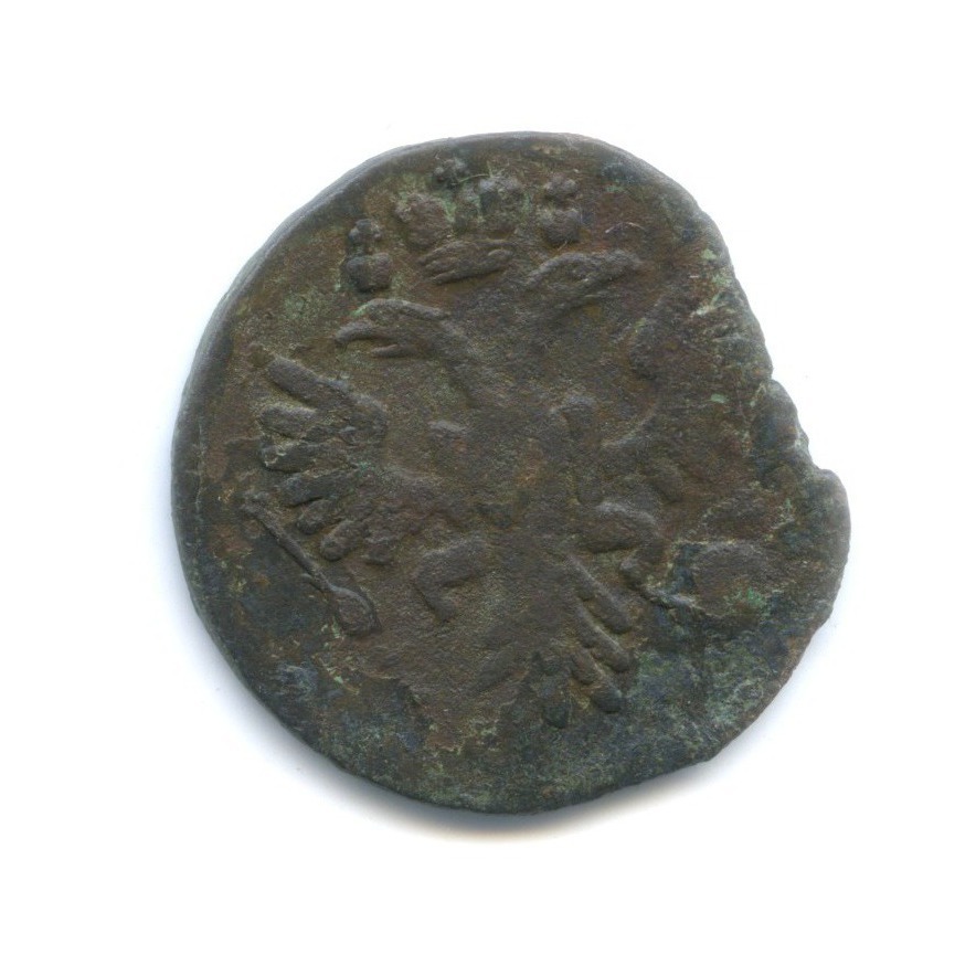 Деньга (½ копейки) 1735 — Орел 1730 г.