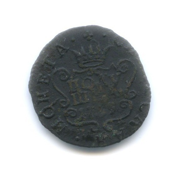 Полушка (¼ копейки) 1769 КМ — Вензель Екатерины II, Сибирь