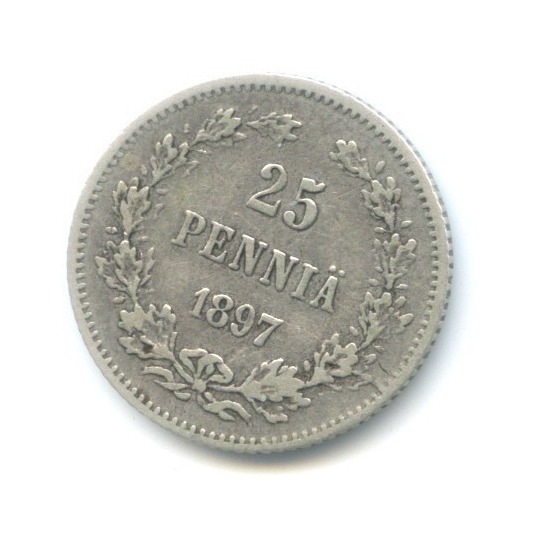 25 пенни 1897 L — Для Финляндии
