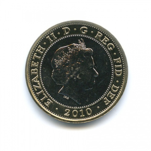 2 фунта 2010 «100 лет со дня смерти Флоренс Найтингейл». Великобритания ...