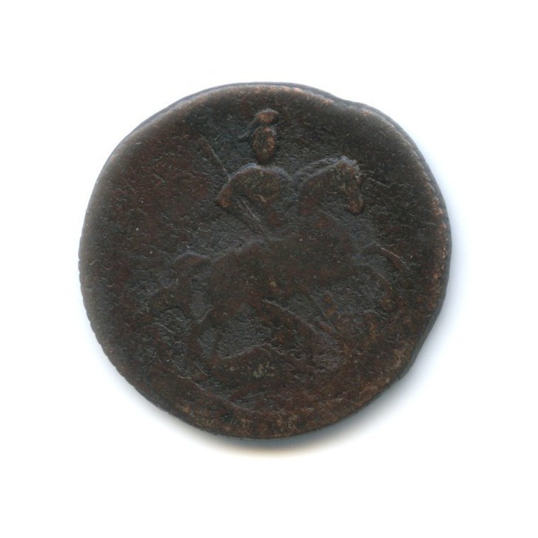 2 копейки 1759 — Вензель императрицы Елизаветы (Номинал над гербом)