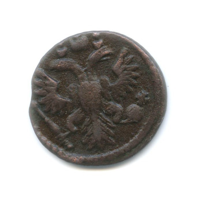 Полушка (¼ копейки) 1736 — Орел 1735 г.