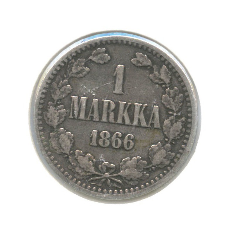 1 марка 1866 S — Для Финляндии