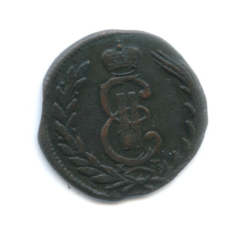 1 копейка 1772 КМ — Сибирская монета