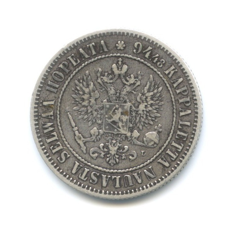 1 марка 1890 L — Для Финляндии