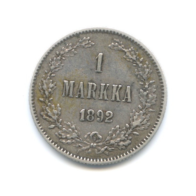 1 марка 1892 L — Для Финляндии