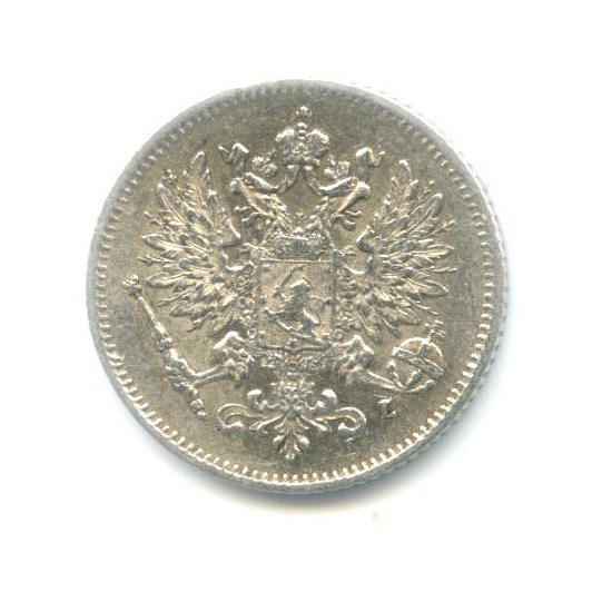 25 пенни 1909 L — Для Финляндии
