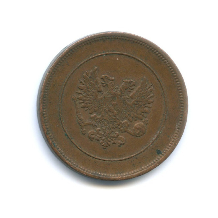 10 пенни 1917 — Для Финляндии. Орел