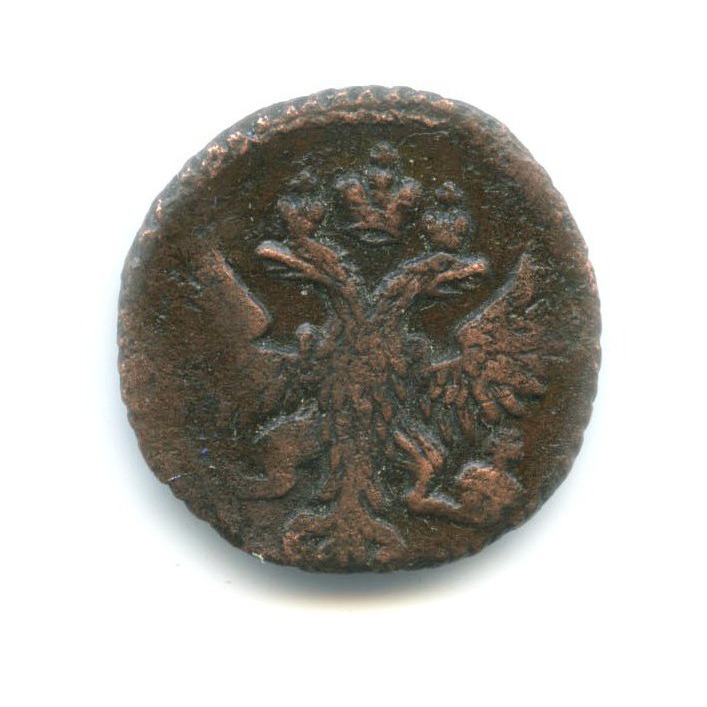 Полушка (¼ копейки) 1749 — Орел 1748 г.