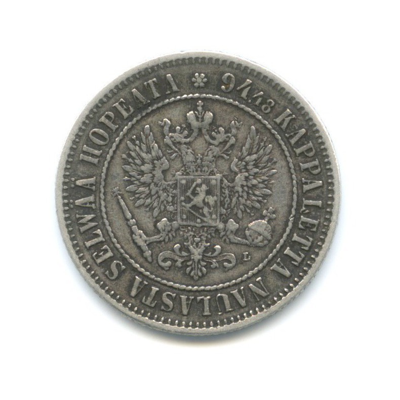 1 марка 1890 L — Для Финляндии