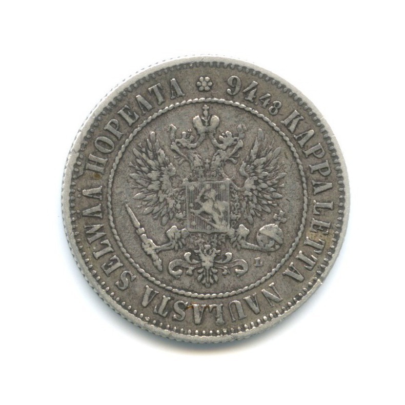 1 марка 1892 L — Для Финляндии