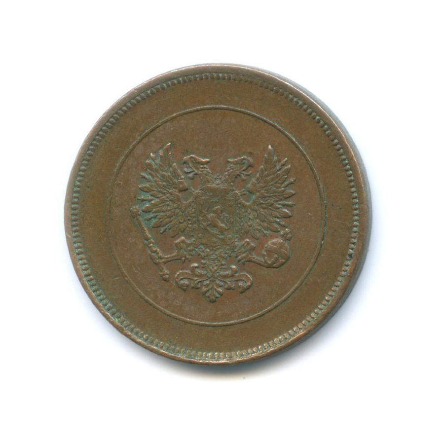 10 пенни 1917 — Для Финляндии. Орел