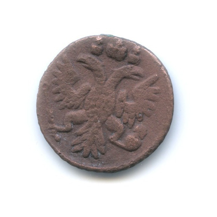 Полушка (¼ копейки) 1736 — Орел 1735 г.