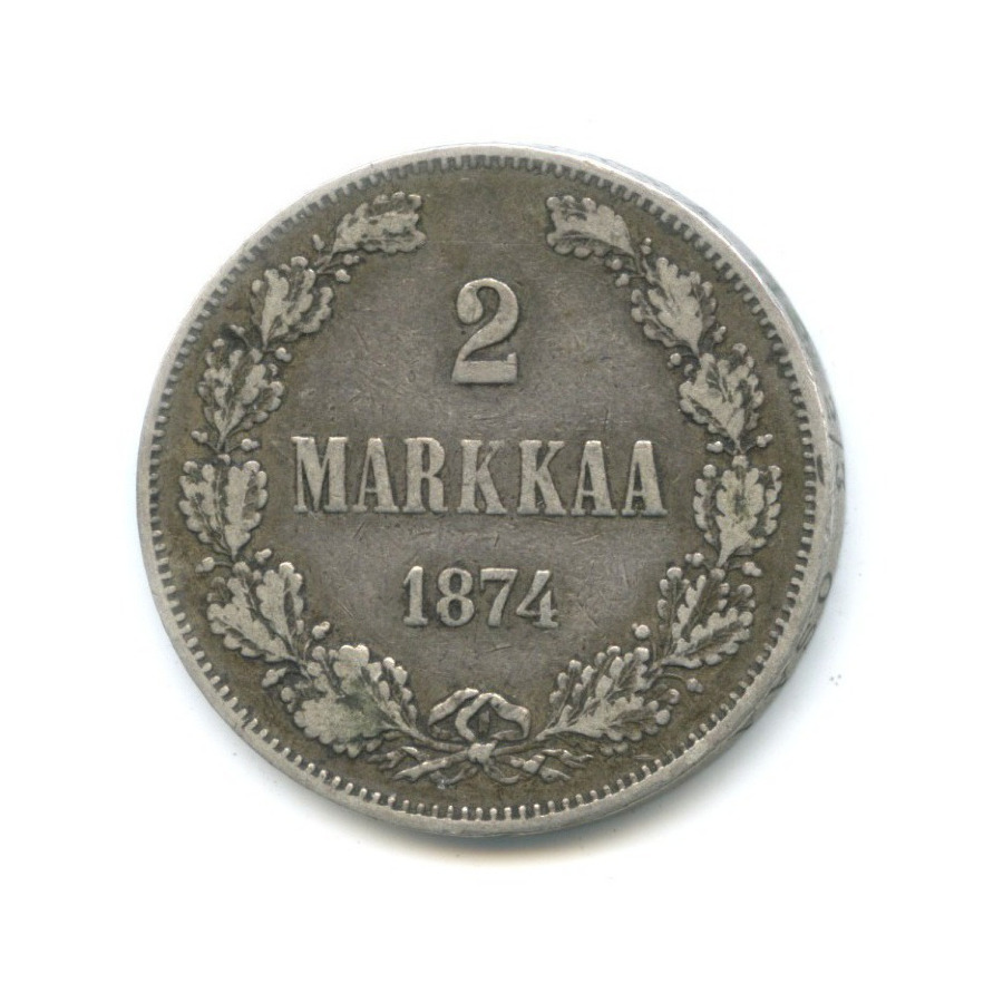 2 марки 1874 S — Для Финляндии