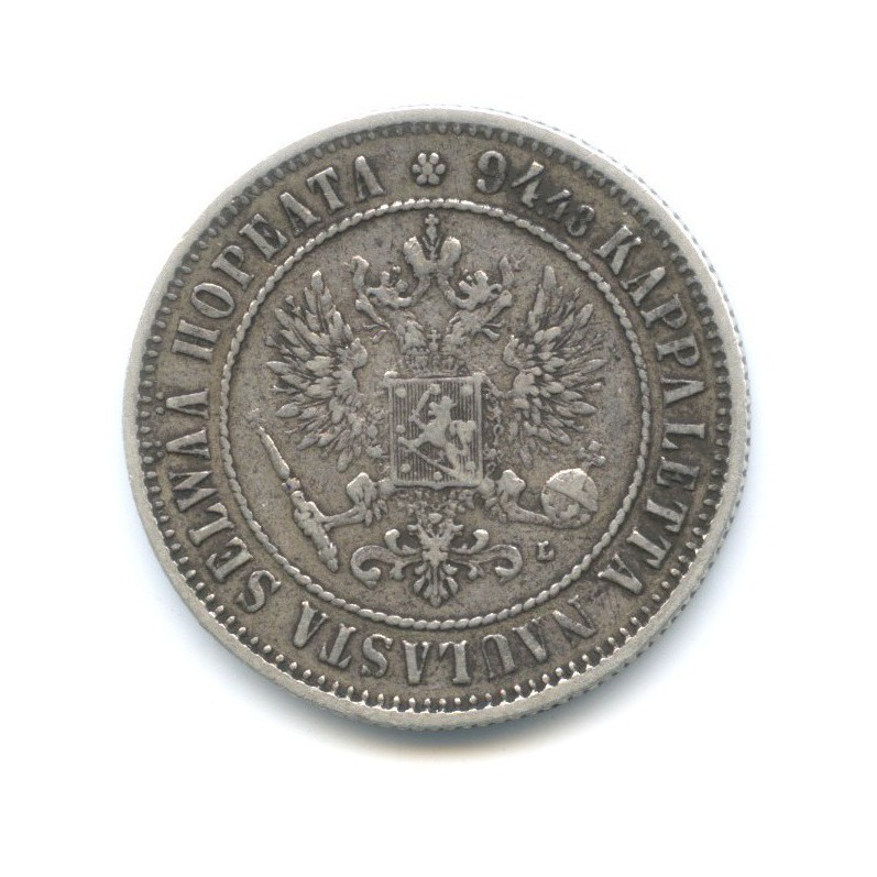 1 марка 1892 L — Для Финляндии