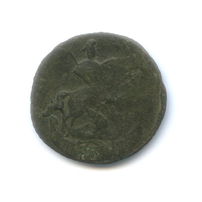 Деньга (½ копейки) 1760 — Вензель императрицы Елизаветы