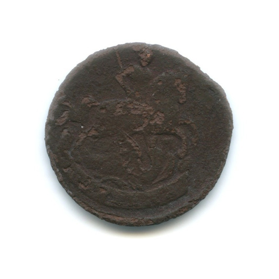 1 копейка 1795 ЕМ — Вензель императрицы Екатерины II Великой