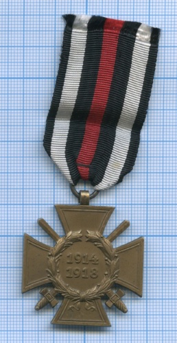 Почётный крест Первой мировой войны 1914-1918 гг. (с мечами)
