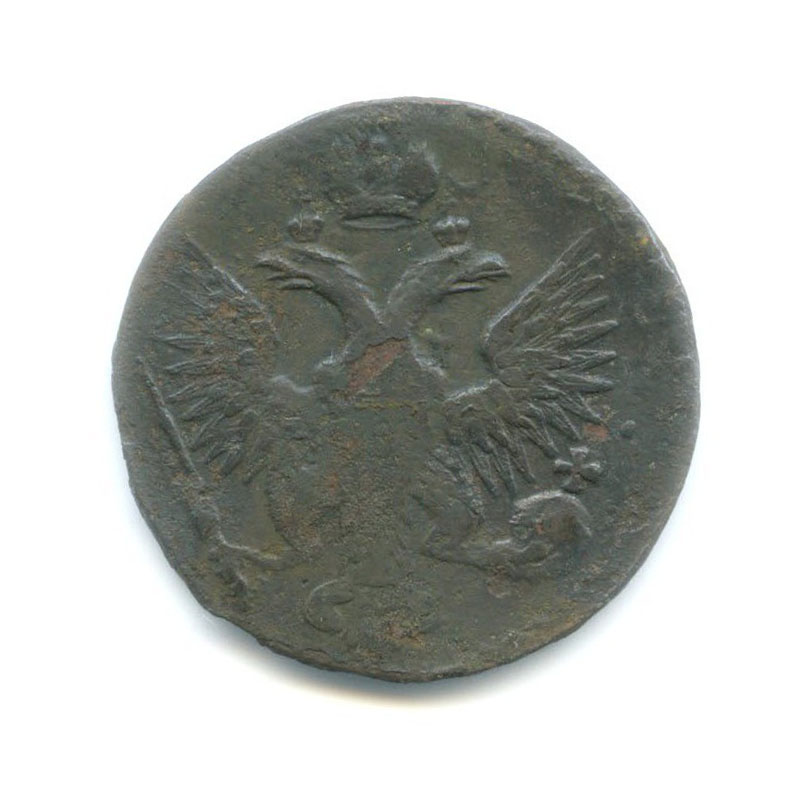 Деньга (½ копейки) 1744 — Орел 1744 г.