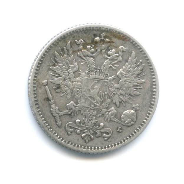 50 пенни 1907 L — Для Финляндии