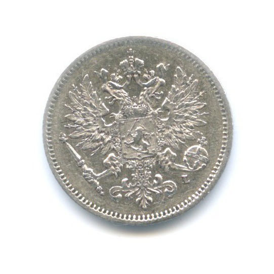 25 пенни 1909 L — Для Финляндии