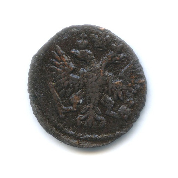 Полушка (¼ копейки) 1749 — Орел 1748 г.