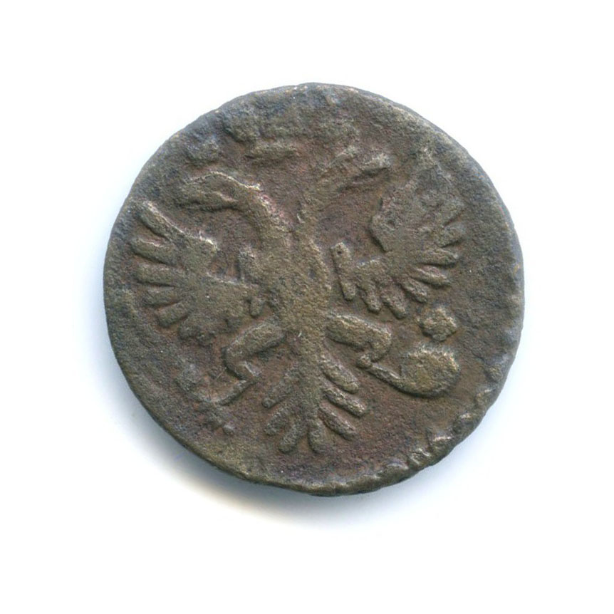 Деньга (½ копейки) 1731 — Орел 1730 г.