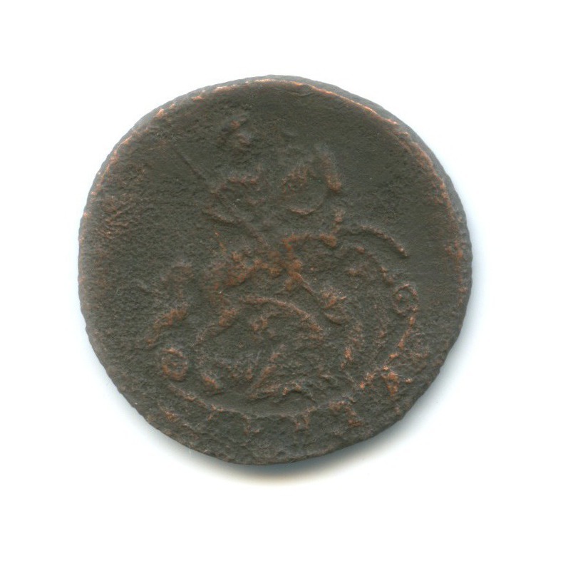 Деньга 1787 КМ — ½ копейки