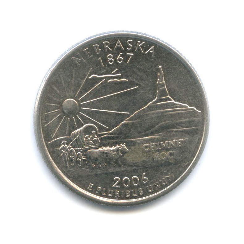 Шт р. США 1 цент 2006 d.