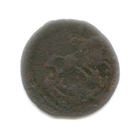 Полушка (¼ копейки) 1759 — Вензель императрицы Елизаветы
