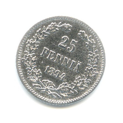 25 пенни 1894 L — Для Финляндии