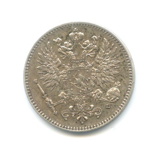 50 пенни 1908 L — Для Финляндии